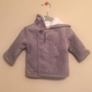 Thick Grey Baby Boy Coat